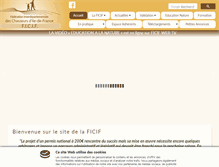 Tablet Screenshot of ficif.com